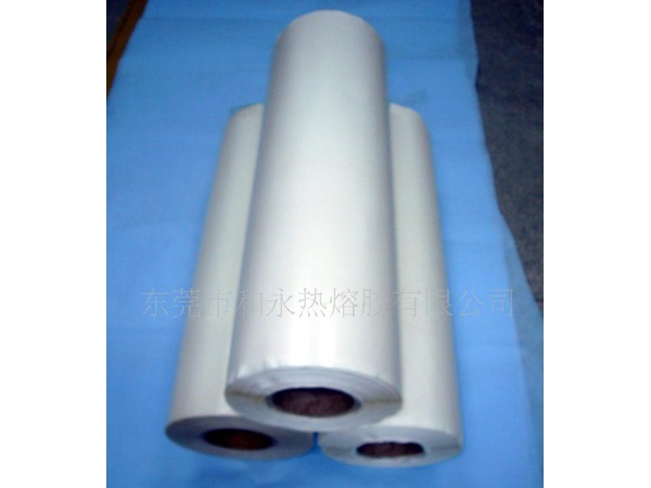 Washable hot melt adhesive film